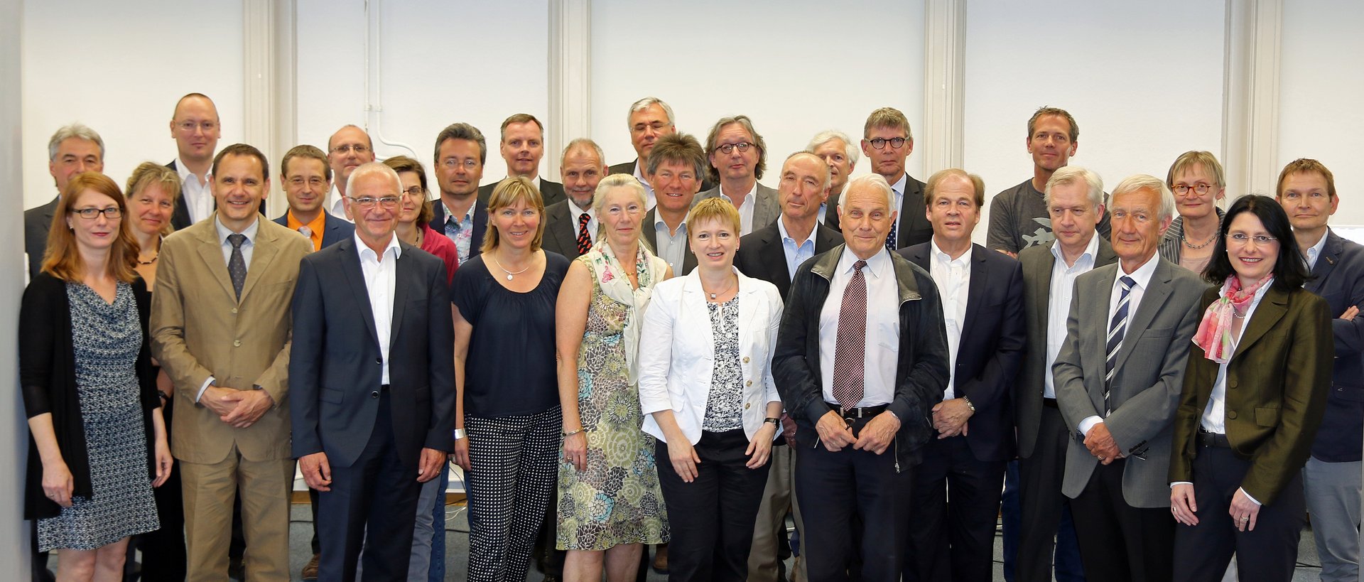 Gruppenbild: Die ZKBS stellt sich vor.