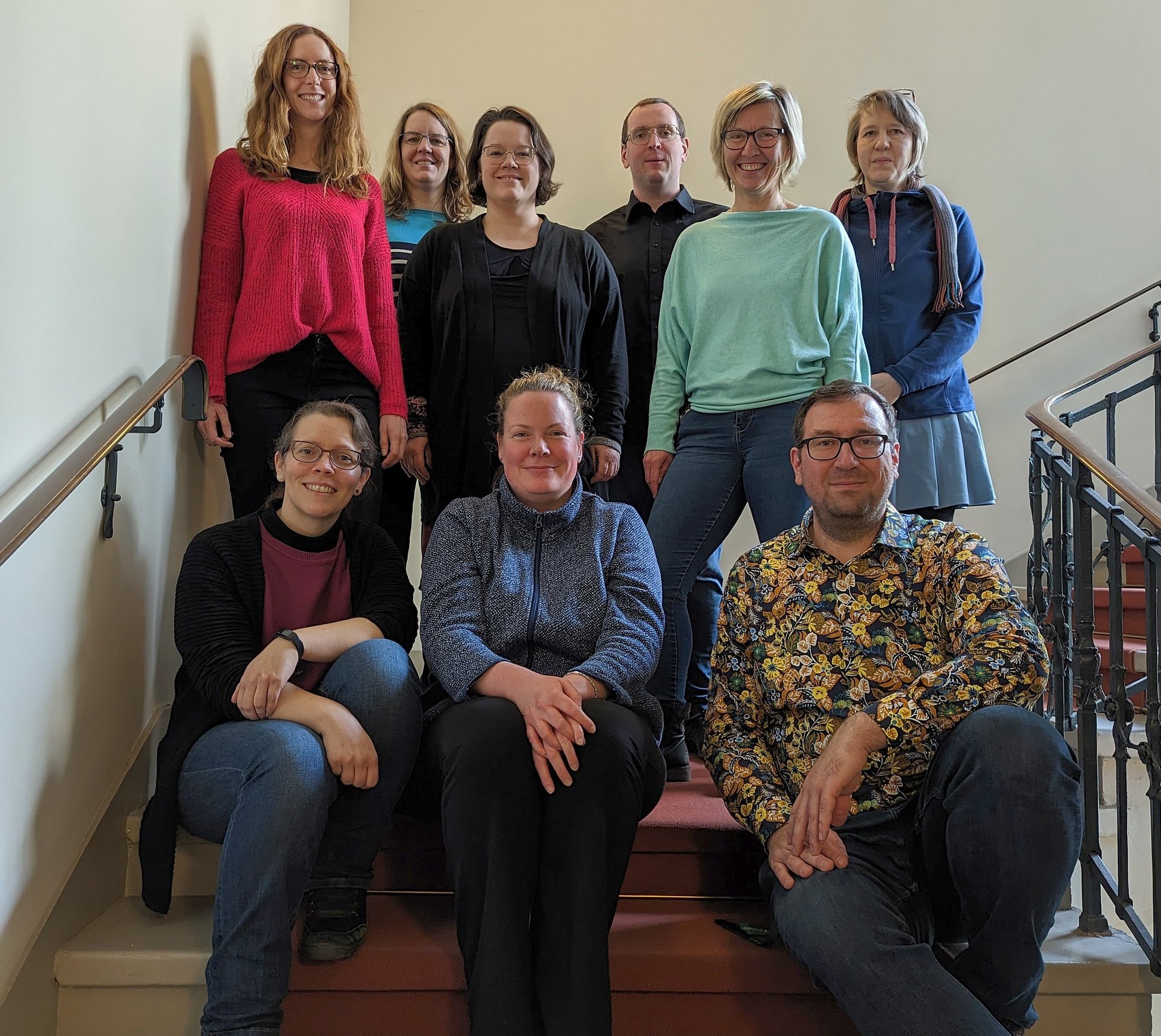 Gruppenbild der Mitglieder der ZKBS-Geschäftsstelle