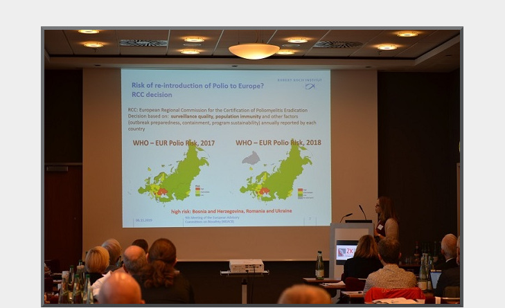 Kathrin Keeren from the Office of the National Commission for Polio Eradication in Germany reports on the path to WHO certification of polio-free status and its implications for risk assessment and management.